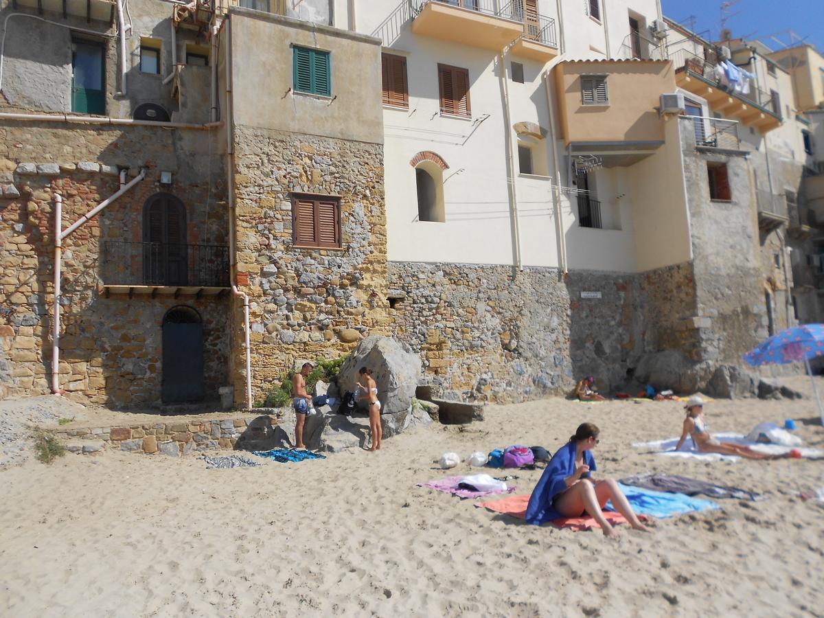 Bed and Breakfast Balcone Sulla Spiaggia Cefalù Exterior foto